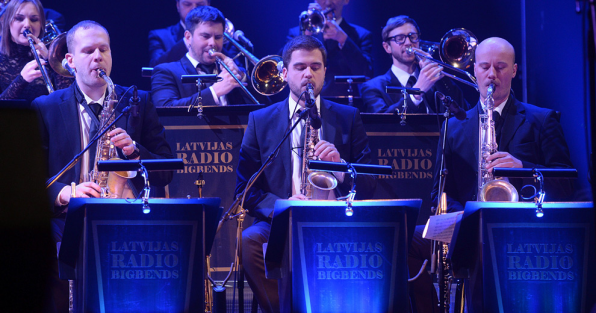 Latvian Radio Big Band, Maestro Raimonds Pauls and soloists perform in Moscow